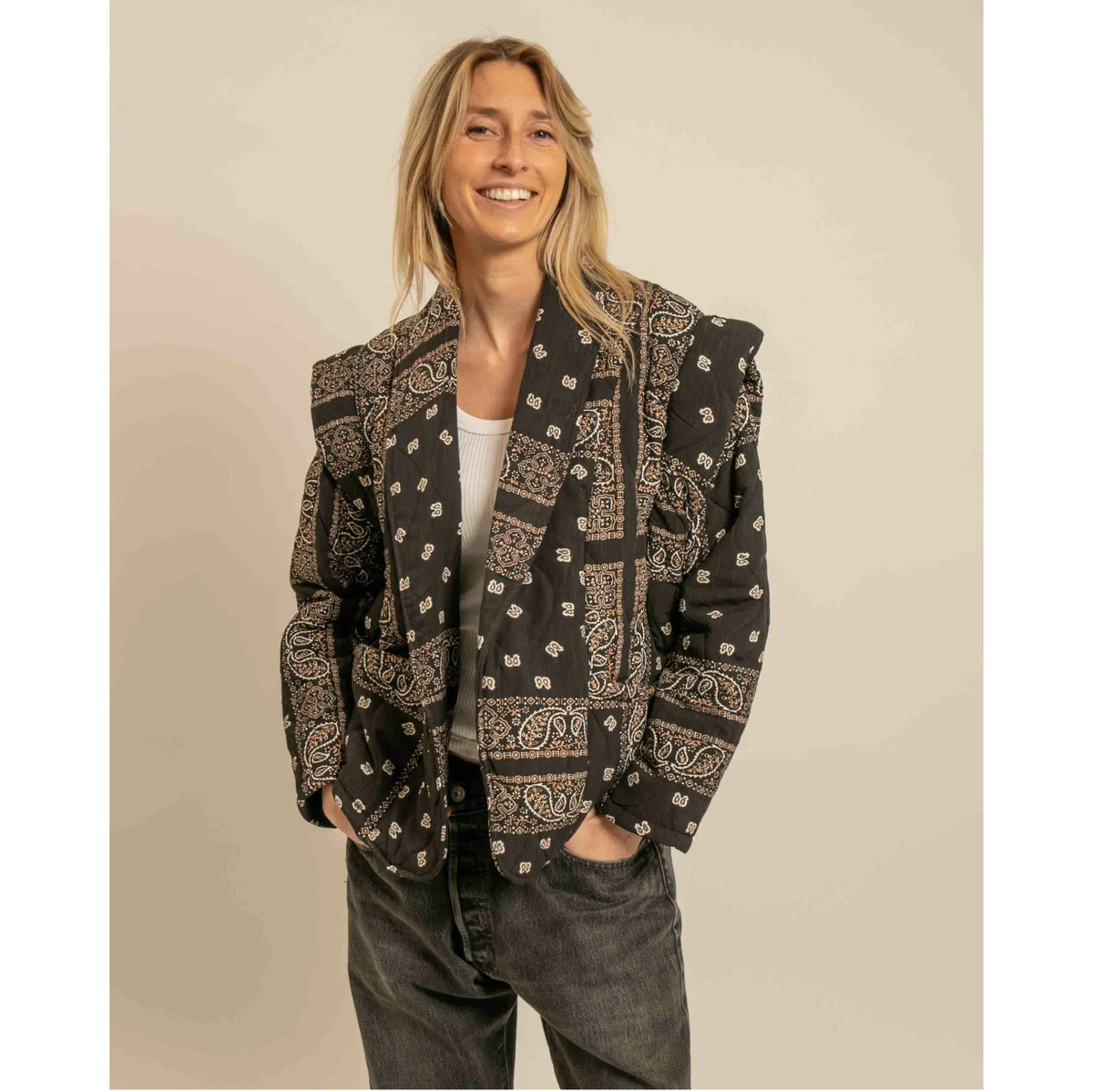 Veste "San Francisco" - Bandana noir