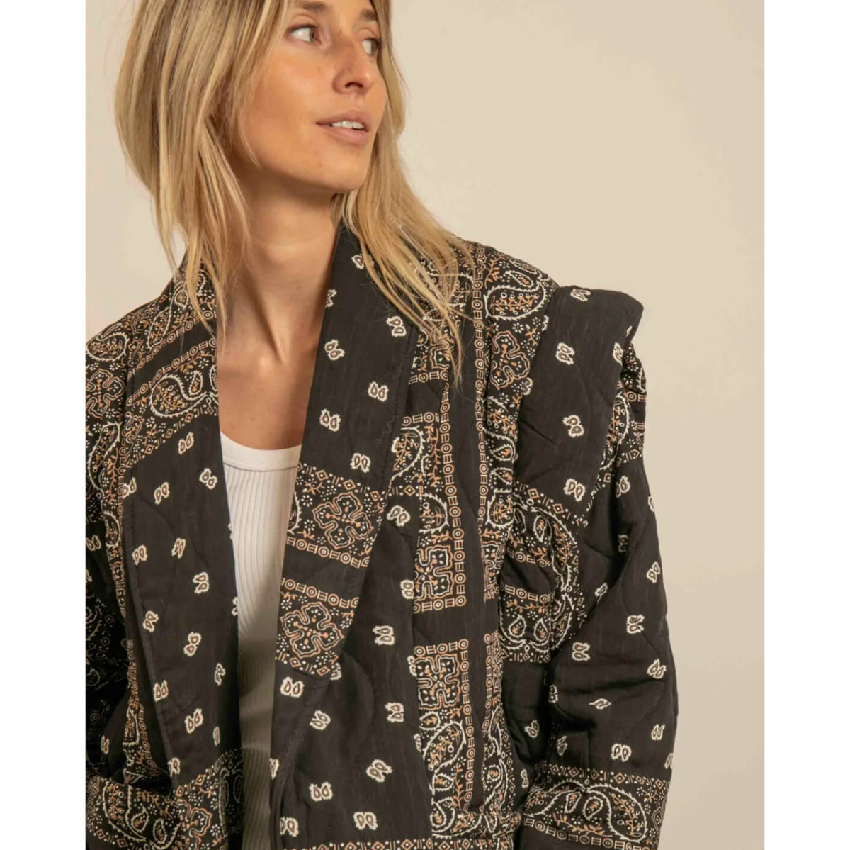 Veste "San Francisco" - Bandana noir
