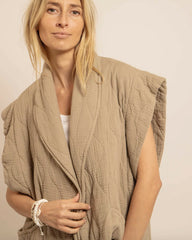Veste sans manches "Brooklyn" - Beige