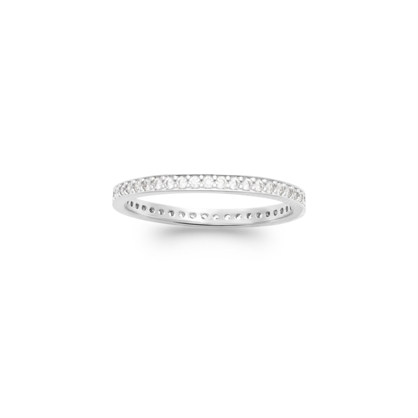 Bague Argent & Zircons