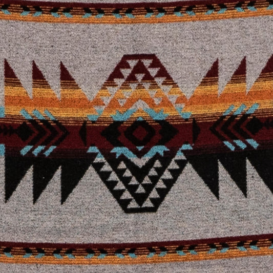 Plaid "Navajo" - Gris/multico