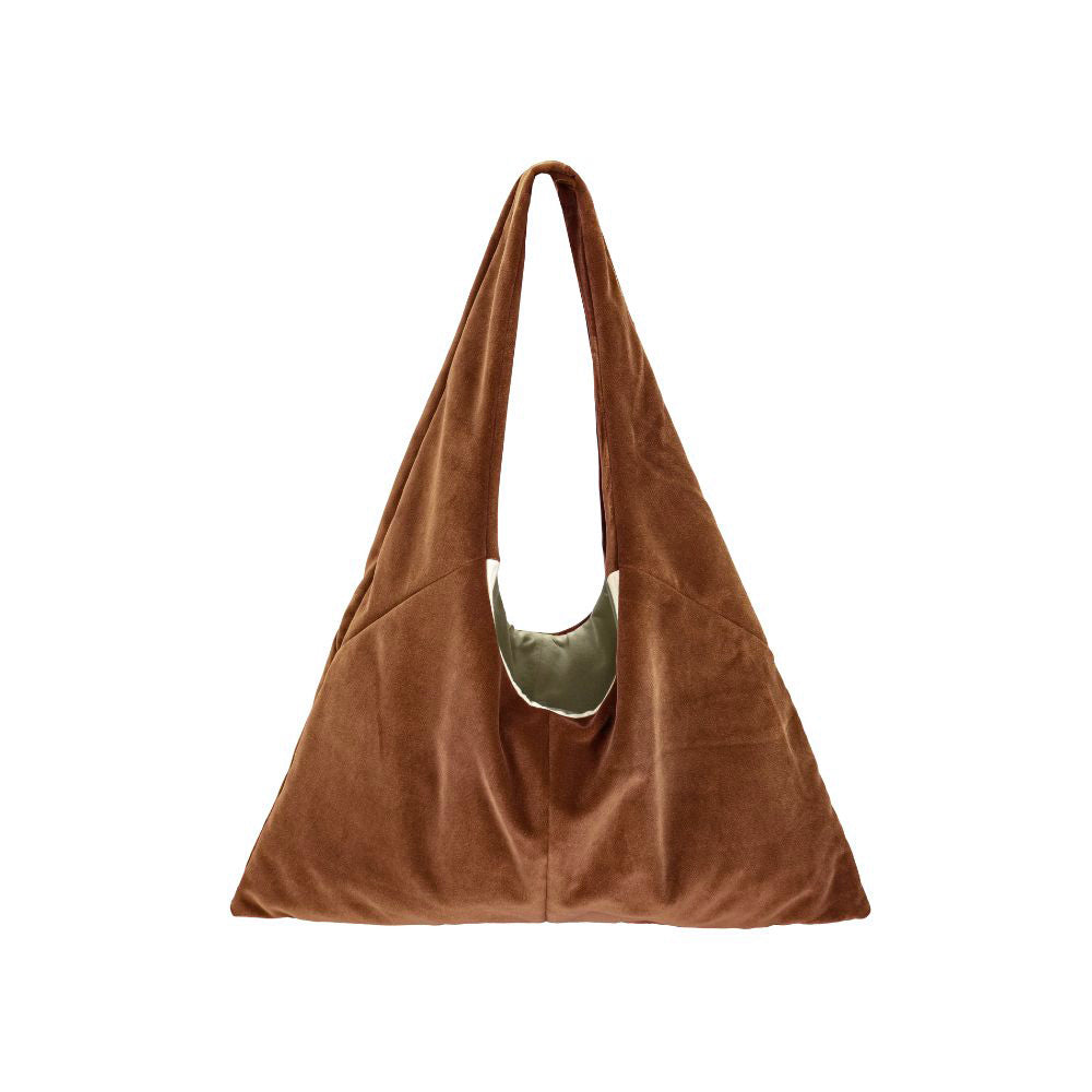 Sac besace velours "Gigi" - Wood
