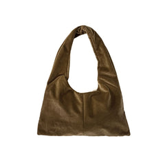 Sac besace velours "Gigi" - Forest