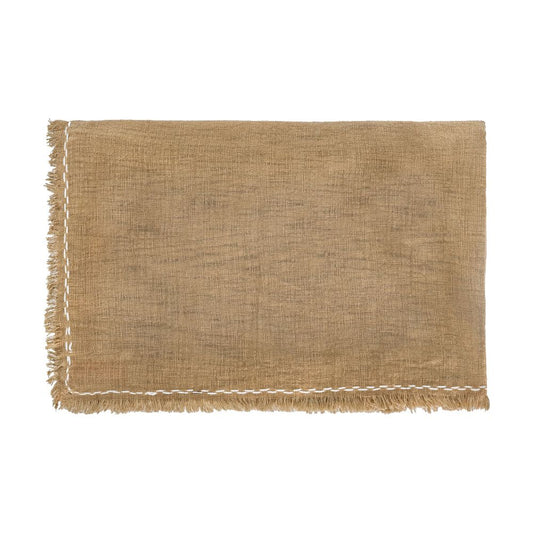 Nappe coton flammé "Matrijana2" - Granola