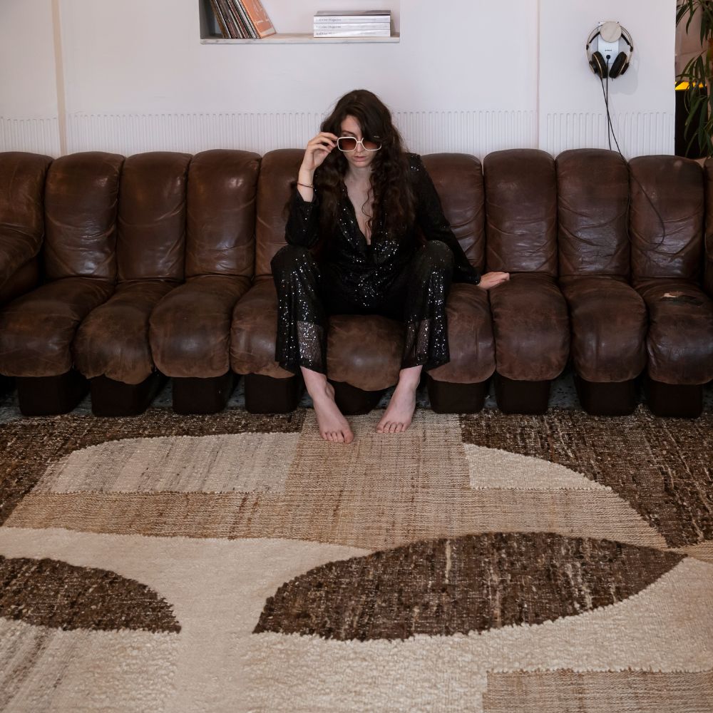 Tapis fait main "Bohemian" laine 170x240