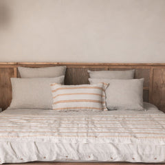 Coussin "Primerose" lin & coton