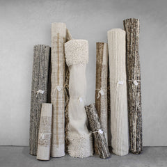 Tapis "Tebbles" laine 80x150 - Grey