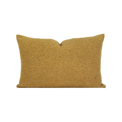 Coussin en laine chiné "Clovis" - Miel chiné