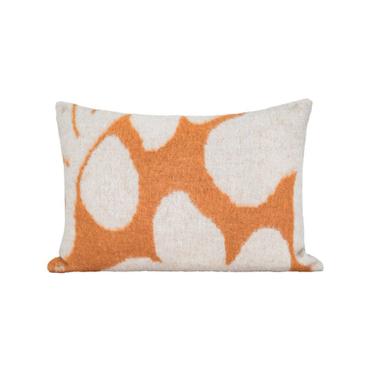 Coussin en laine à motifs fleuris "Mimo" - Sioux