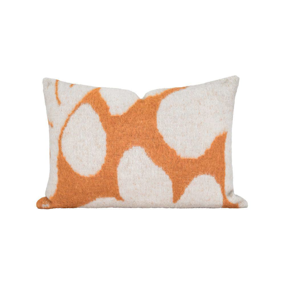 Coussin en laine à motifs fleuris "Mimo" - Sioux