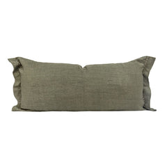 Coussin "Crush" lin brodé
