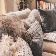 Plaid en laine jacquard "Falco" - Lighty