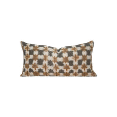 Coussin lin & velours "Zia Rimbaud"