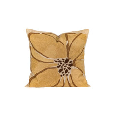 Coussin brodé "Taari" - Yellow