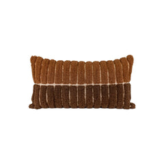 Coussin tufté "Tokyo"- Brownie