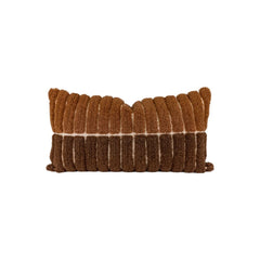 Coussin tufté "Tokyo"- Brownie