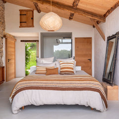 Coussin "Tribu Cusco" crocheté main