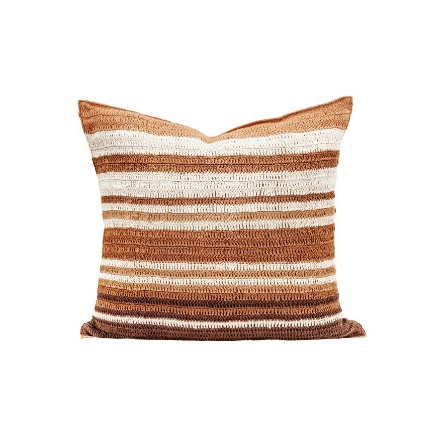 Coussin "Tribu Cusco" crocheté main