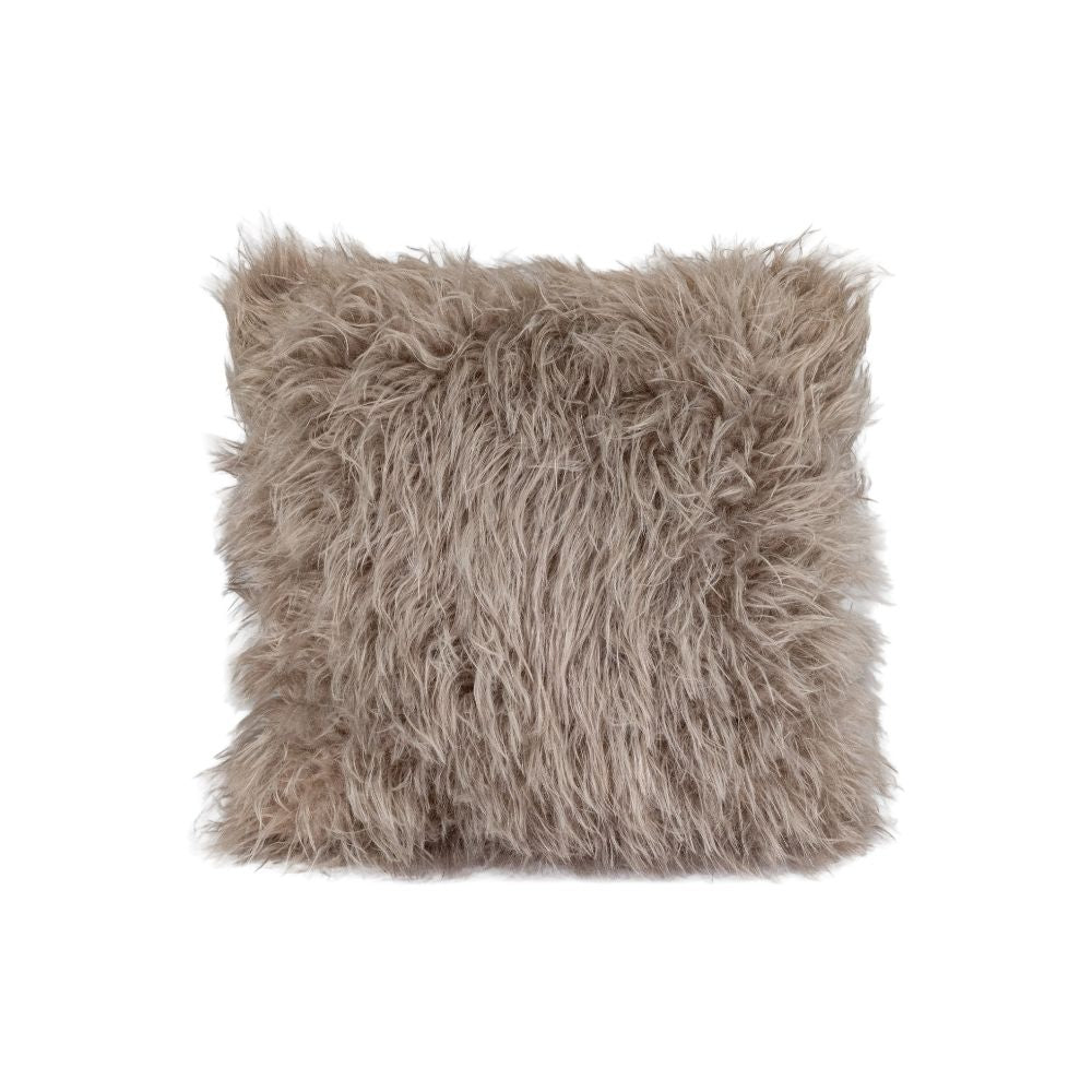 Coussin fourrure "Faro" - Sand