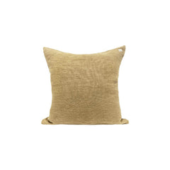 Coussin "Cross" lin - Honey