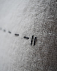 Coussin "Copper" lin brodé - Songe