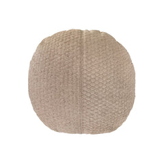 Coussin rond "Vison" "- Stone