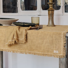 Nappe coton flammé "Matrijana2" - Granola