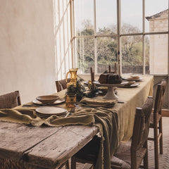 Nappe coton flammé "Matrijana2" - Granola