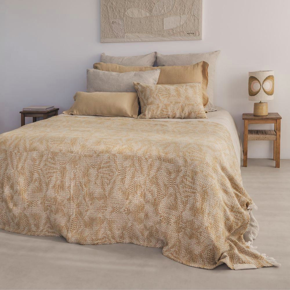 Plaid jacquard "Visa" - Narcisse