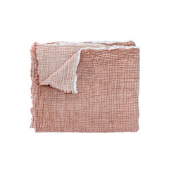 Plaid double-face "Portovecchio" - Sunset
