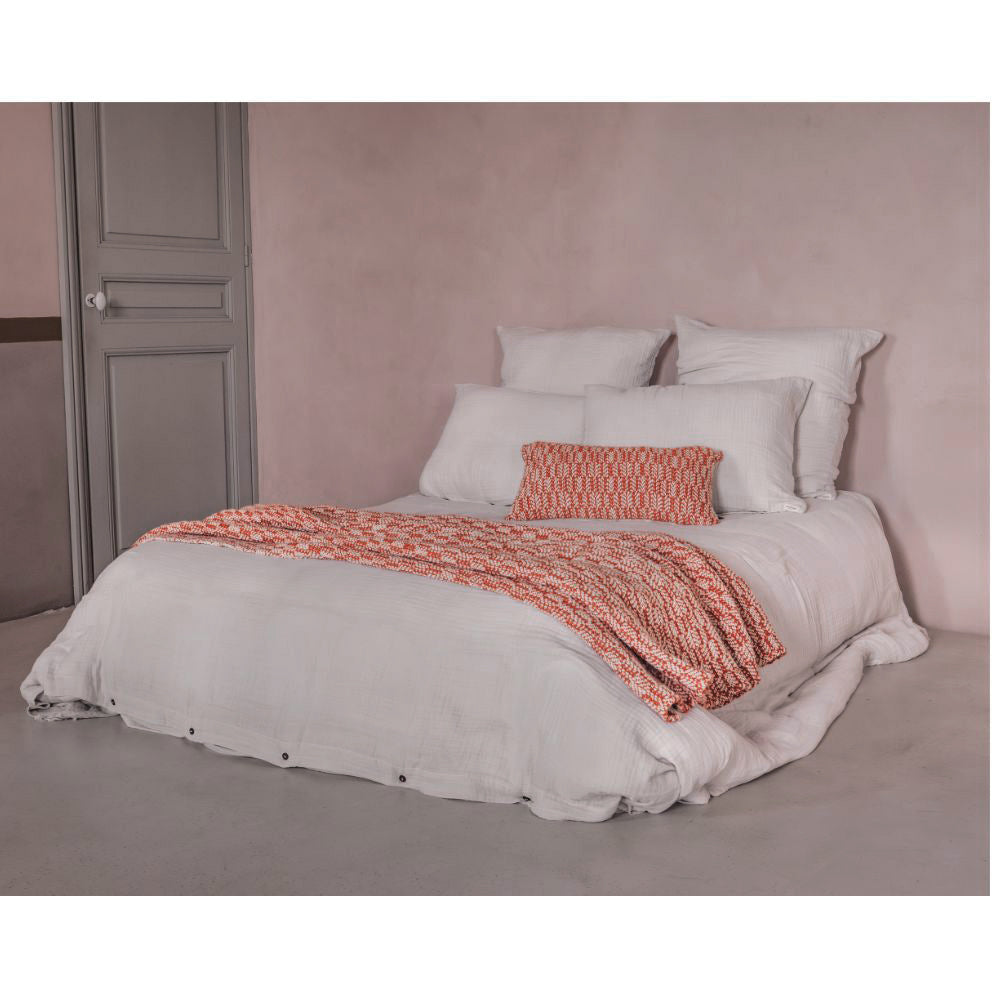 Plaid en laine à motifs "Camillo"