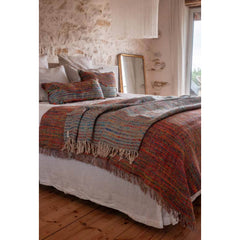 Plaid tissage manuel - "Tatoo Brazil"