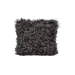 Pochette "Zerra" fourrure - Dark grey