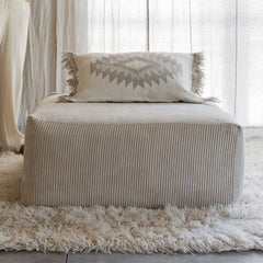 Pouf "Slow" Velours côtelé