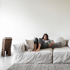 Tapis "Tebbles" laine 80x150 - Grey