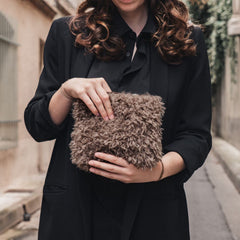 Pochette "Zerra" fourrure - Koala