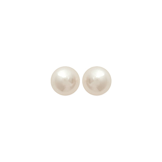 Puces d'oreilles Perles XL plaqué or