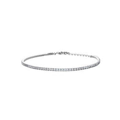 Bracelet Argent & Zircons blancs