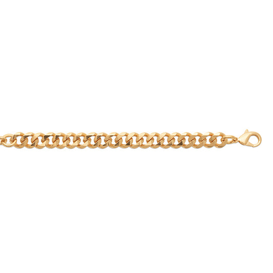 Bracelet-chaîne plaqué or