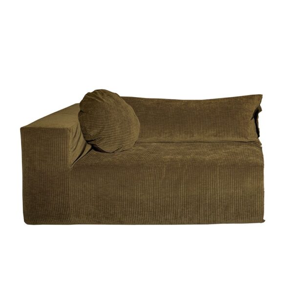 Canapé 2pl. XL "Slow demi-Family" Velours côtelé