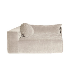 Canapé 2pl. XL "Slow demi-Family" Velours côtelé