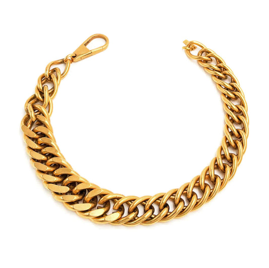 Collier chaîne XL "Florence" - Or