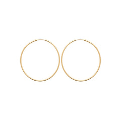 Créoles plaqué Or 60mm