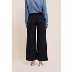 Pantalon large "Lucia crop large" - Night
