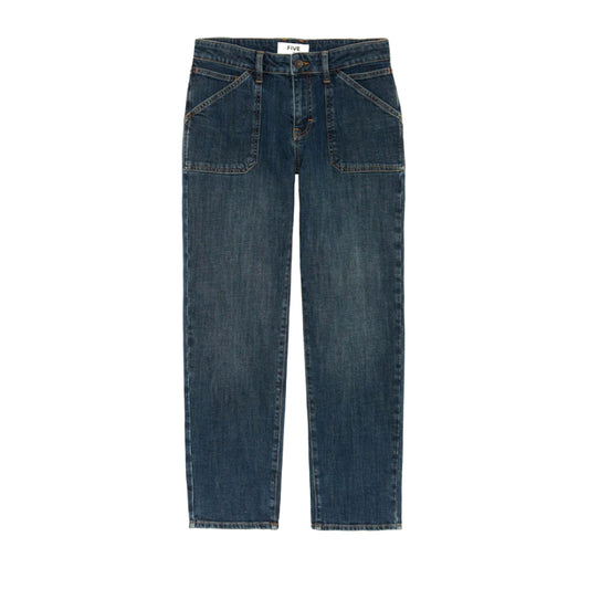 Jean worker "Lourdes" - Dark blue