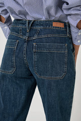 Jean worker "Lourdes" - Dark blue