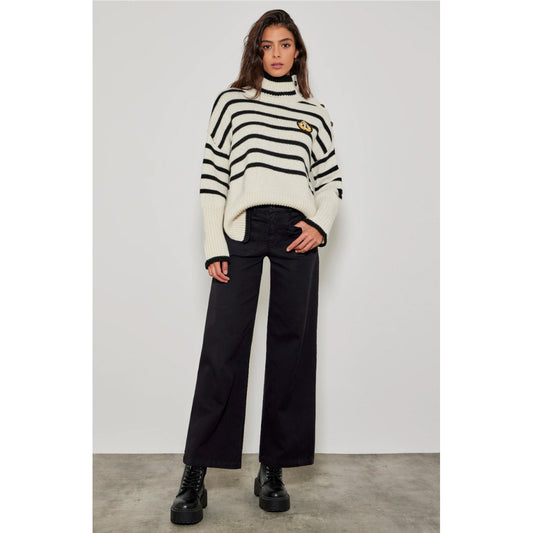 Pantalon large "Lucia" - Night