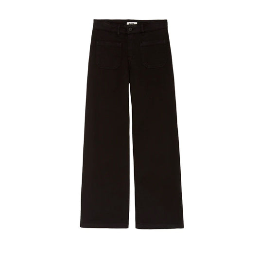 Pantalon large "Lucia crop large" - Night