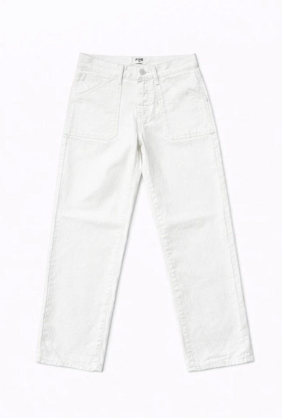 Pantalon worker "Lourdes" - White