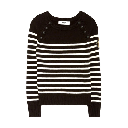 Pull "Marinière" - Night